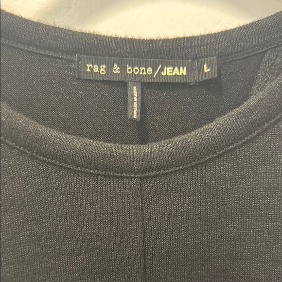 rag & bone Black Muscle Tee for Women - Picture 2 of 5